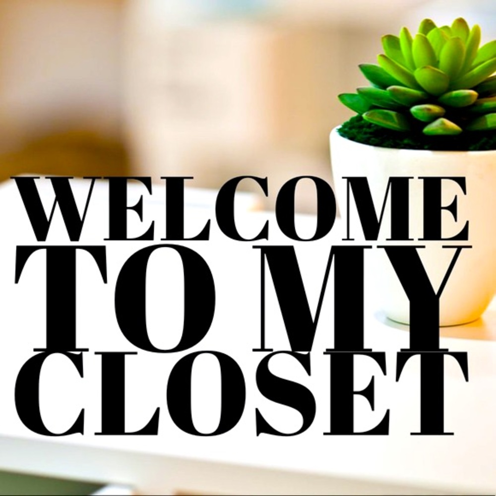 Welcome to my closet